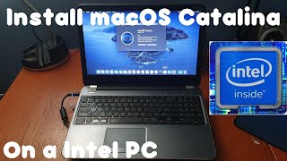 How To INSTALL MACOS CATALINA ON A PC THE EASY WAY [upl. by Alaehs854]