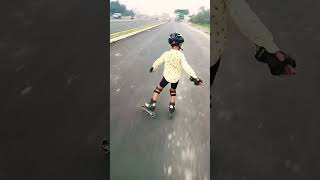 Inline skating practice shorts youtubeshorts [upl. by Carmina]