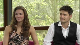 Top Hat Interview Tom Chambers amp Summer Strallan [upl. by Rustice]