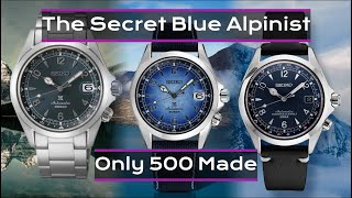 The Secret Blue Alpinist  SPB339J1  Rare Limited Seiko  SPB339 [upl. by Esinaj227]