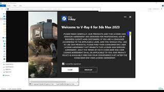 Installing Vray 62001 Next for 3ds Max 2023  how to install Vray next for 3ds max 2023 [upl. by Kcirrad]