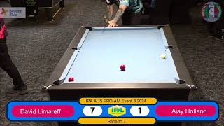 IPA ProAm Event 3  STEVE TRAN V MICK REARDEN [upl. by Enirtak]