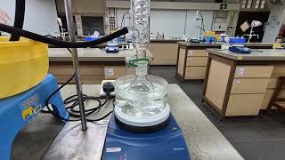 H2 Chemistry Hydrolysis of methyl salicylate 4 [upl. by Mcafee]