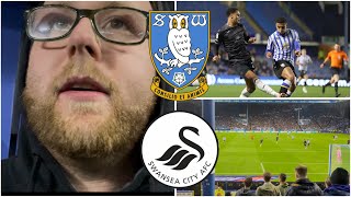 Sheffield Wednesday 00 Swansea City  4 GAMES WITHOUT A GOAL  Match Vlog 134 [upl. by Jillian]