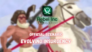 Rebel Inc Official Scenarios — Evolving Insurgency  Civil Servant Pistachio Forest Mega Brutal [upl. by Yecak]