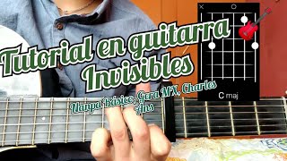 Invisibles Nanpa Básico Gera MX Charles Ans tutorial en guitarra 🎸 [upl. by Yaeger390]