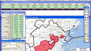 Maptitude for Redistricting 2015 [upl. by Meesak614]