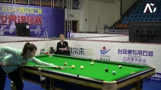 2015 Chinese 8Ball World Championship  Allison Fisher vs Kamila Khodjaeva [upl. by Rask153]