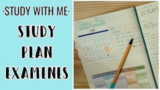 Bullet Journal STUDY PLAN para exámenes · STUDY WITH ME 7  Christine Hug [upl. by Ilrebmyk]