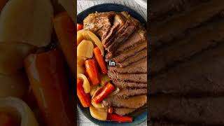 Easiest Ever Pot Roast  Crockpot Recipe [upl. by Auohp]