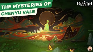 Entire Chenyu Vale World Quest Lore amp Interesting Details Genshin Impact Theory [upl. by Nayra916]