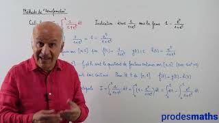 Terminale  Intégrales  Synthèse  4 méthodes de calcul  La méthode quotpar transformationquot [upl. by Eimar462]