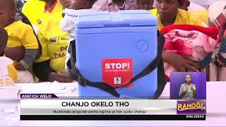 Nyithindo ariyo nowito ngimagi tok yudo chanjo mar Polio  RamogiTV [upl. by Buckie]