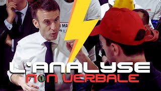 Analyse non verbale Emmanuel Macron Salon de lagriculture 2024 [upl. by Yettie273]