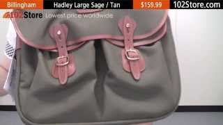 Billingham Hadley Large Camera Bag Sage FibreNyte Tan Review [upl. by Blackmore893]