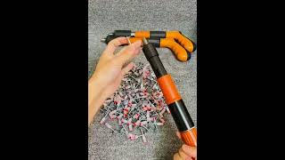 The manual nail gun amzing work was done viral [upl. by Cobby]