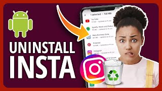 2023👍 How To Uninstall Instagram App On Android [upl. by Zacek]