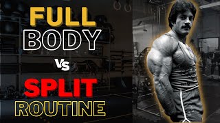 Split vs Full Body Routine what’s better [upl. by Nalid235]