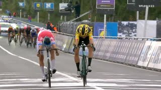 Photo Finish At 2020 Tour of Flanders Mathieu van der Poel vs Wout van Aert [upl. by Harman]