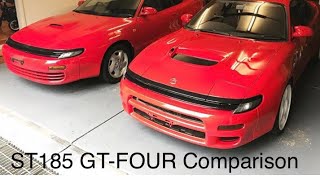 Toyota Celica GT four st185 differences walkaround [upl. by Nalla836]