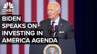 President Biden delivers remarks on the impact of his Investing in America agenda — 10292024 [upl. by Delisle]