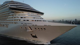 SHIP MSC PREZIOSA  CRUISE PASSENGER  14012024 [upl. by Olgnaed]