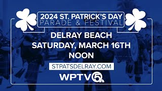 Join WPTV for St Patricks Day Parade amp Festival in Delray Beach [upl. by Silenay346]