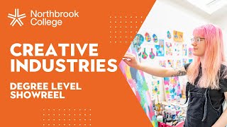 Northbrook College  Degree Level Showreel [upl. by Birkett]