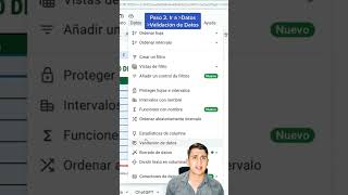 como hacer un Calendario desplegable en excel shorts exceltips excel [upl. by Deehahs]