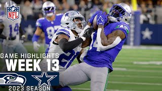 Seattle Seahawks vs Dallas Cowboys  2023 Week 13 Game Highlights [upl. by Erdei]