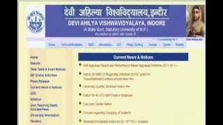 daunivacin  DEVI AHILYA VISHWAVIDYALAYA  Results [upl. by Lhadnek]