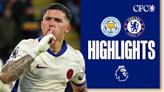 Leicester 12 Chelsea  Blues dominate the Foxes 💪  HIGHLIGHTS  Premier League 2425 [upl. by Akessej]