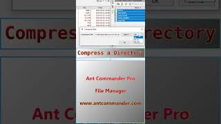 Compress Directory and Files on Windows filemanager zip [upl. by Iret517]