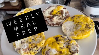 Weekly Meal Prep  MyWW Weight Watchers Program [upl. by Eifos]