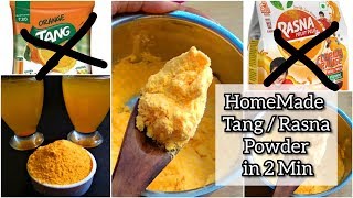 HOMEMADE RASNA TANG POWDER IN JUST 2 MIN  RasnaTang Powder Recipe  Sharbat Powder At Home [upl. by Oribel]