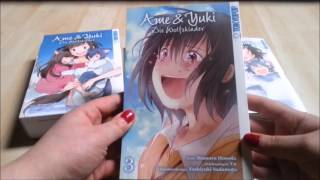 Unboxing AmeampYuki  Die Wolfskinder Manga Schuber [upl. by Crudden]