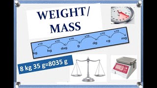 Weight and its conversion [upl. by Pazice]