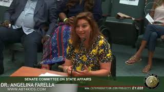 Dr Angelina Farella  Texas Senate Hearing  Covid vaccine coronavirus CGTVPRODUCTION [upl. by Tigirb]