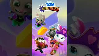 Talking Tom Time Rush  Game Over [upl. by Auqenes733]