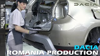 Dacia Production in Romania – Duster Logan Logan MCV Logan Pickup Sandero Sandero Stepway [upl. by Henderson871]