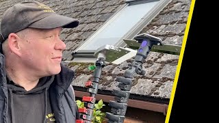 First Roof Clean This Year Using The GVS and Streamline Roof Scrapers [upl. by Ahsenac]