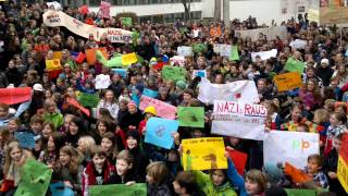 Gymnasium Grafing gegen Rechts  Bunt statt BraunDemonstration [upl. by Trant]