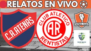 🔴ATENAS VS RENTISTAS EN VIVO⚽Segunda División Uruguay 2024  Gente Sports x Fútbol Club [upl. by Irahcaz669]