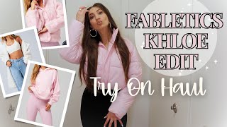 FABLETICS TRY ON HAUL  KHLOE KARDASHIAN EDIT FALL 2024 [upl. by Ecnarepmet935]