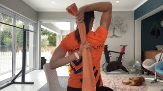 Back stretches and exercises from Discovery Vitality’s biokineticist Mari Leach  Vitality at Home [upl. by Kier154]