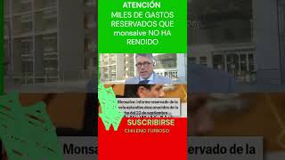 😲😡😲😡ESCANDALO DE LOS GASTOS RESERVADOS DE monsalve shorts trending youtubeshorts short 😲😡😲😡 [upl. by Georgina665]