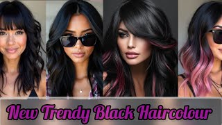 2024 Hair Color Trends for fall  HairStyles  haircut Black hair colour Trends hair stylesforal [upl. by Ahtis]