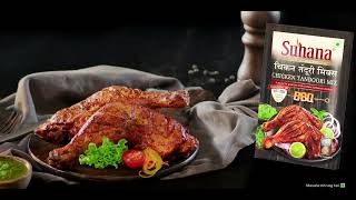 Chicken Tandoori using Suhana Chicken Tandoori Mix  ASMR  Easy to Cook [upl. by Taffy]