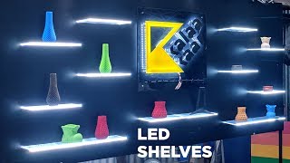 Floating LED Shelves  Complete How to [upl. by Klepac]