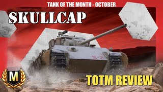 Skullcap Mercenary Tank Of The Month October Review WOT Console  World Of Tanks Modern Armour [upl. by Dwain]